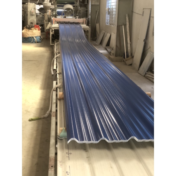 Tôn nhựa PVC/ASA 5 sóng