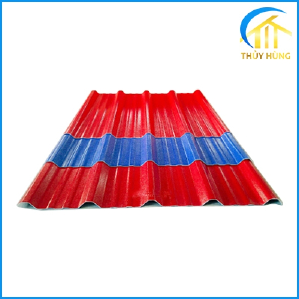 Tôn nhựa PVC/ASA 5 sóng