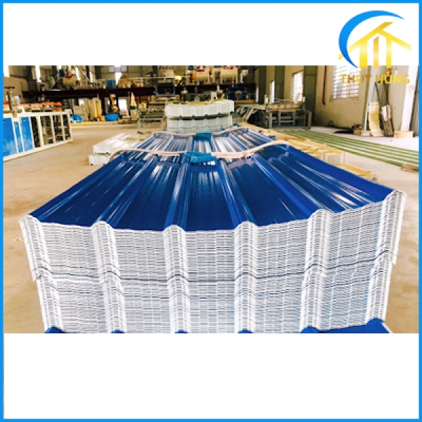Tôn nhựa PVC/ASA 6 sóng